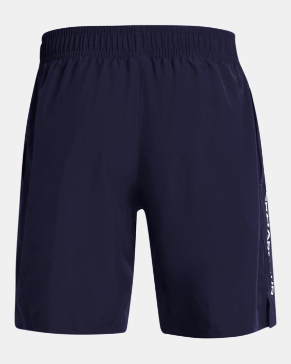 Men's UA Tech™ Woven Wordmark Shorts, Blue, pdpMainDesktop image number 5